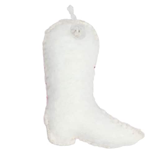 Pink Cowboy Boot Filled Patch Embellishment by Celebrate It™